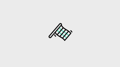 Race Flag Animated Icon