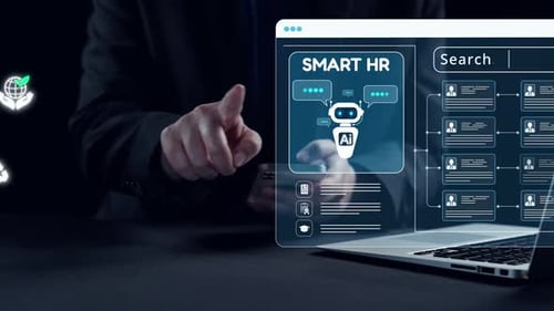 Secure Data Protection and Cybersecurity Concept with Padlock Symbol, Digital Interface, and Laptop