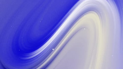 Abstract Fluid Blue White Looping Background Animation