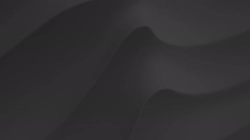 Abstract Layered Tenderness Black Silk Background Luxury Wave Cloth Satin Pastel Color Fabric in