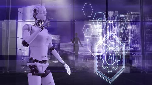 An Android Utilizing a Virtual Command Interface