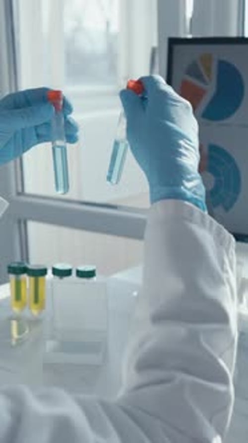 A Dedicated Scientist Conducts Experiments and Analyzes Data in a Lab Significantly Contributing to