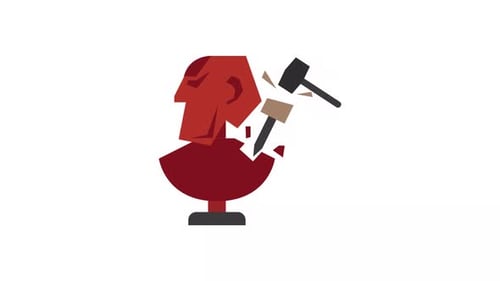 Vector de artista de creación de esculturas