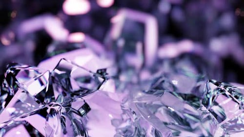 Sparkling Diamond 3D Animation | Clean and Stylish Background Loop