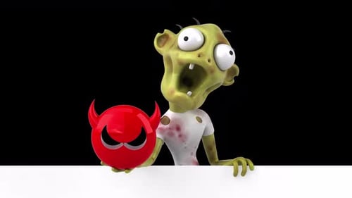 Fun zombie - 3D Animation
