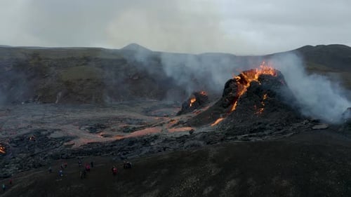 Volcano in Iceland