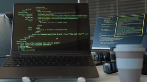 Computers In IT Office