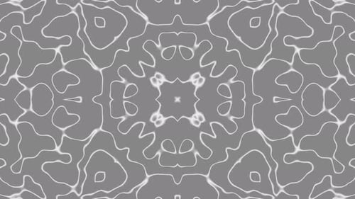 Dynamic Abstract Liquid Kaleidoscope Pattern