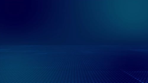 4K 3D animation. Abstract technology background. Futuristic cyberspace, data, hi tech concept