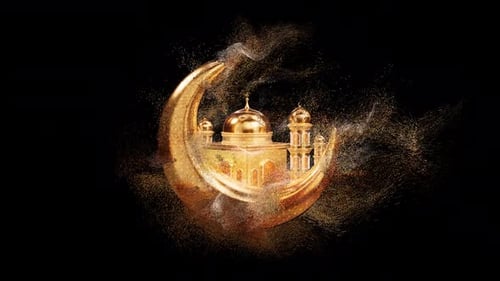 Ramadan Kareem Moon Animation