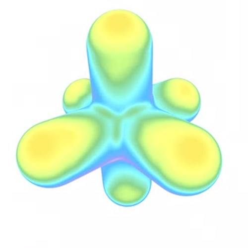 Colorful Fluid Abstract Blob Morphing Animation