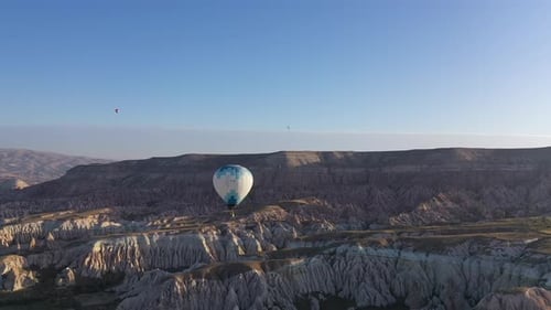 Aerial video about Hot Air Balloons in Cappadocia, Turkiye