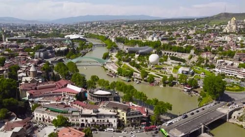 Tbilisi city. Capital of Georgia