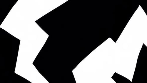 Abstract Jagged Shape Reveal Animation