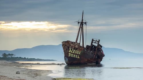Naufrage de Dimitrios dans le Péloponnèse, en Grèce