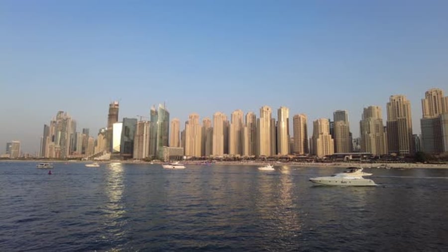 Cover for Dubai Modern Skyline Seaside View