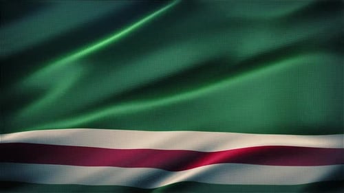 Dynamic Waving Flag Background Loop