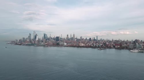 New York Skyline Landmarks Skyscrapers Travel to America New York USA View of Manhattan in New York