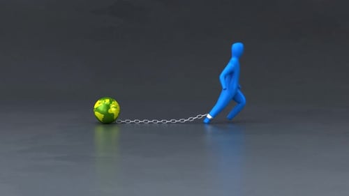 Símbolo de carga: animación 3D