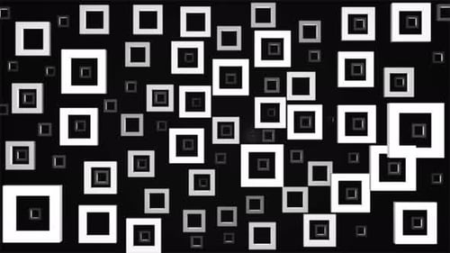 Broadcast Floating Spinning Hi-Tech Leuchtquadrate