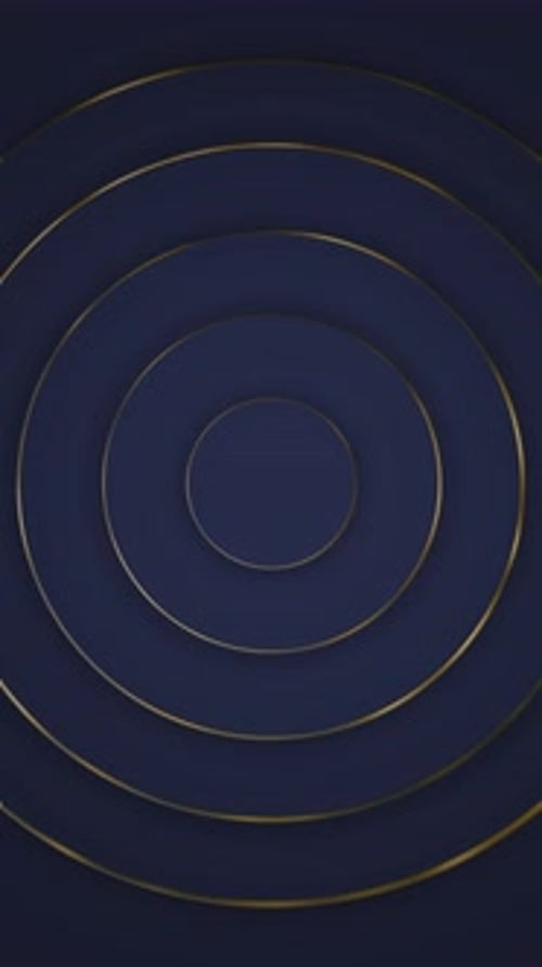 Blue and Gold Color Luxury Motion Graphic Background
