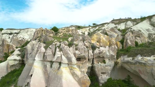 Amazing Cappadocia Landscape on a Sunny Day