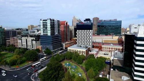 Breathtaking And Beautiful View Of Adelaide Cbd, South Australia