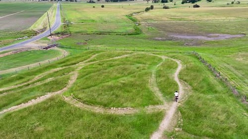 Trail Dirt Bike, randonnée à la ferme