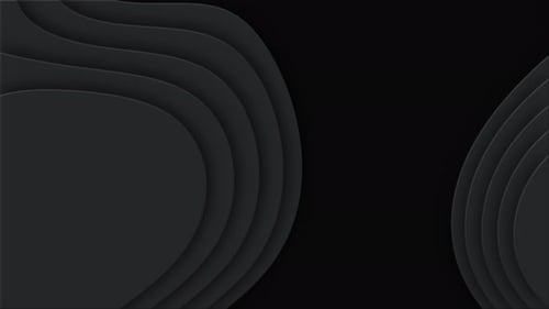 Abstract Dark Fluid Shapes Layered Seamless Loop Background Animation