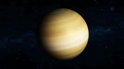 Slow Rotation of a Golden Planet in Deep Space