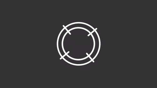 Animated Aimed Issue White Line Icon