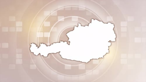 Animierte Karte von Österreich