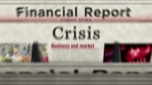 Crisis newspaper printing press