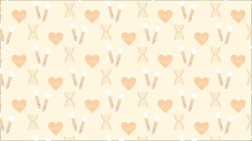 Einfacher nahtloser Hintergrund medizinischer Symbole