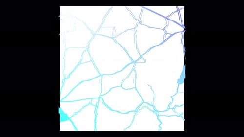 Coleção Radar: Carregando a animação de um mapa com o efeito de mudança de localização