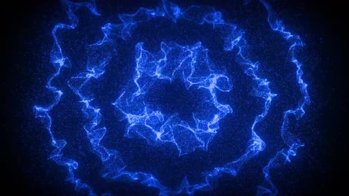 Fundo de movimento de vídeo abstrato em loop visual