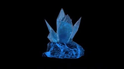 Blue Magical Cyrstal Alpha Loop