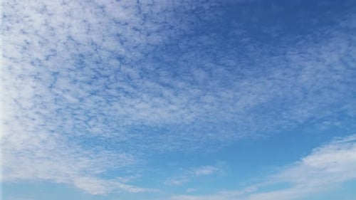 Blue Sky at Daytime, Time Lapse Abstract