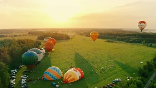 UKRAINE Kolonshchyna June 27 2020 Balloon Festival