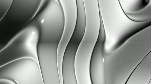 Fond majestueux avec des vagues blanches de plasma, rendu 3D exclusif, design unique, réflexion