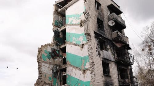 Rubble Scene Ruins Images Destruction Aftermath