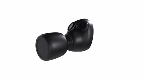 Gasmaske, 3D-Objekt, Drehschleife