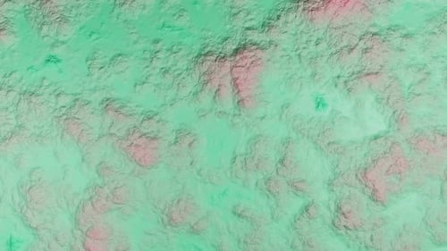 Colorful abstract animation. Loopable animation.