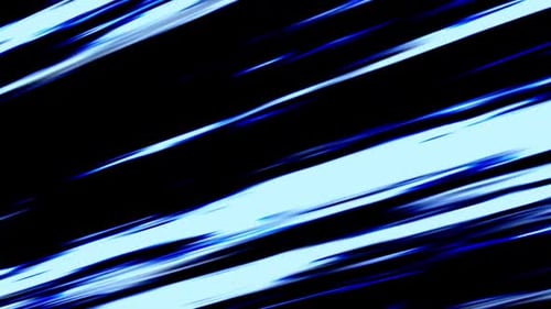 Blue Speed Line Anime Background Fx Loop