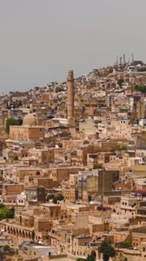 Vue aérienne de Mardin