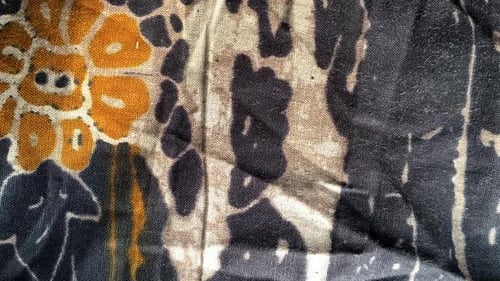 Indonesian batik cloth