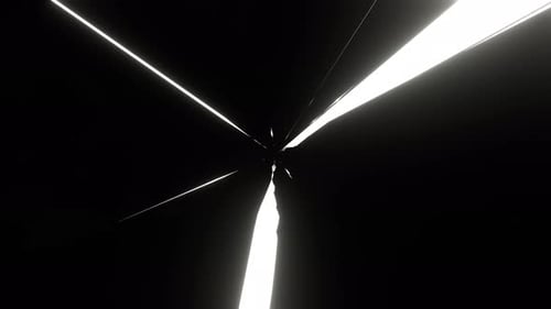 White Abstract Radiant Glow Tunnel Background Vj Loop In 4K