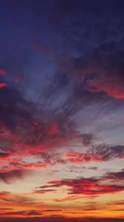 Colourful Tropical Sky at Sunset