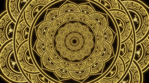 Mandala-Kunstanimation