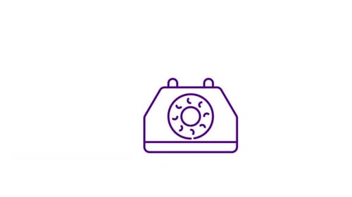 Animated Telephone with Alpha Channel